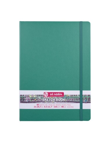 BLOCCO SKETCH VERDE FORESTA 21x29.7