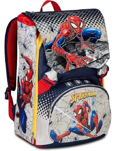 ZAINO SEVEN ESTENSIBILE SPIDER-MAN WEBBED WONDER