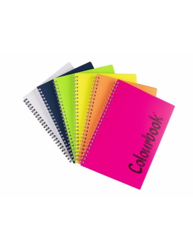 COLOURBOOK QUADERNONE A4 SPIRALATO A RIGHI 1R