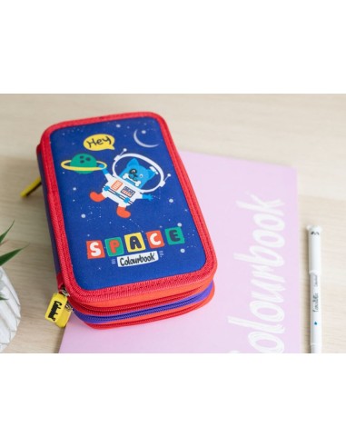 ASTUCCIO 3 ZIP COLOURBOOK SPACE