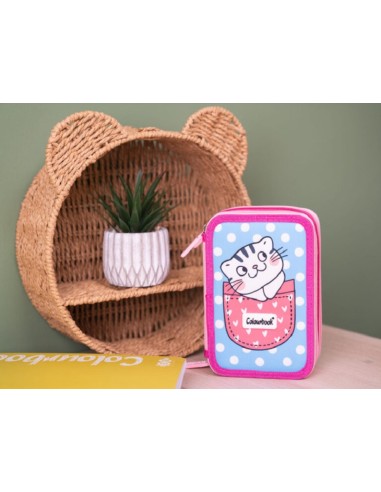 ASTUCCIO 3 ZIP COLOURBOOK MEOW