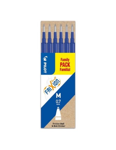 REFILL PILOT SET 6 RICARICHE BLU