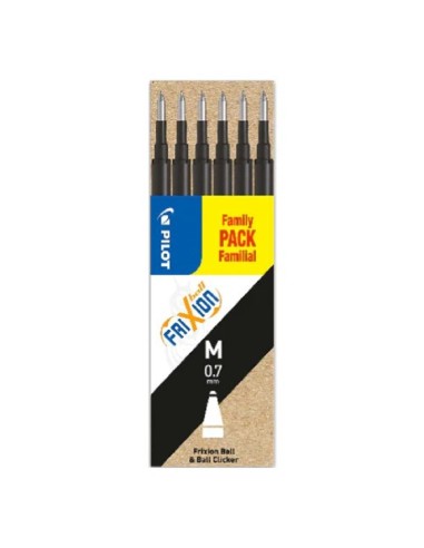 REFILL PILOT SET 6 RICARICHE NERO