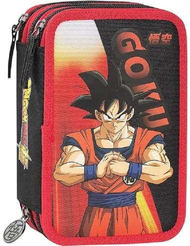 ASTUCCIO 3 ZIP DRAGON BALL