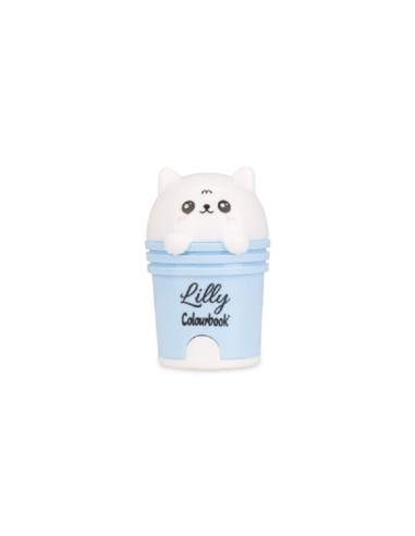 TEMPERAMATITE LILLY CON GOMMA AZZURRO CRYSTAL