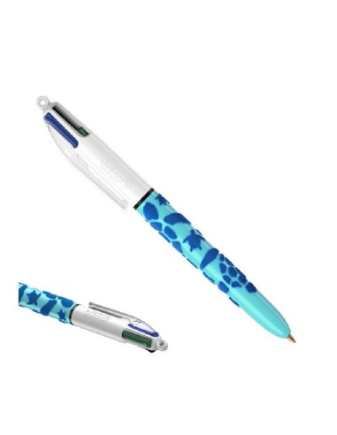 PENNA BIC 4 COLORI VELOURS TARTARUGA