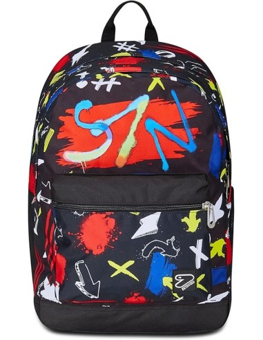ZAINO SEVEN REVERSIBLE DETATCH GRAFFITILOAD CON EARPHONES WIRELESS