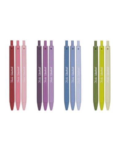 PENNA SHADE SET DA 3 PZ ORCHIDEA