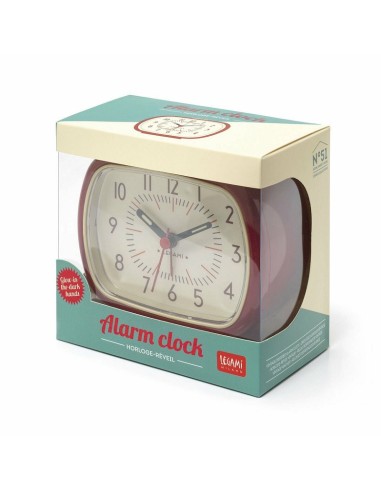 Legami - Orologio Sveglia Retro - Rosso
