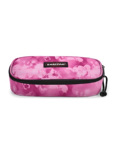 ASTUCCIO OVAL SINGLE FLOWER BLUR PINK EASTPAK