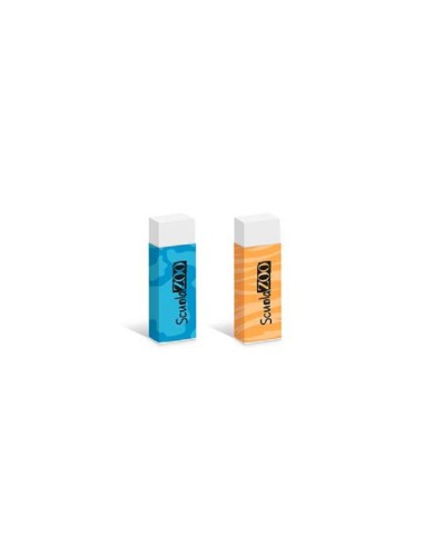 GOMME SCUOLAZOO CONFEZIONE DA 2