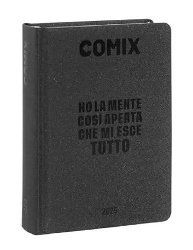 DIARIO COMIX 16 MESI MIGNON PLUS CHARCOAL