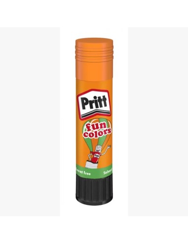 COLLA STICK PRITT COLORATA ARANCIO 10 GR.