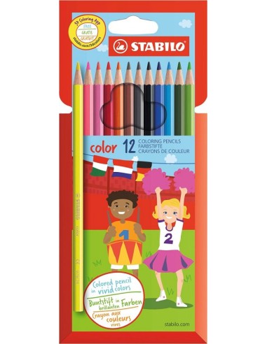 SET 12 PASTELLI STABILO 