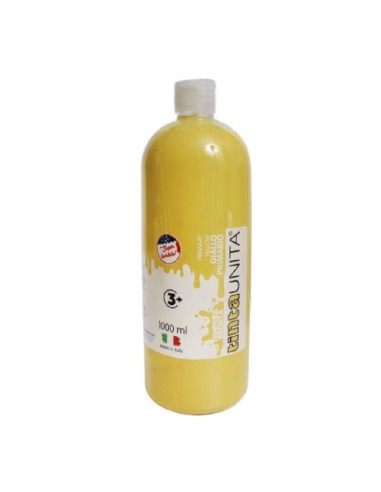 TEMPERA TINTA UNITA 1000 ML - GIALLO