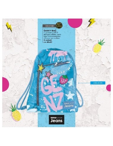 SAKKY BAG TINTA UNITA JEANS GENZ