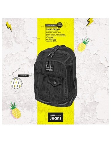 ZAINO DREAM TINTA UNITA NERO