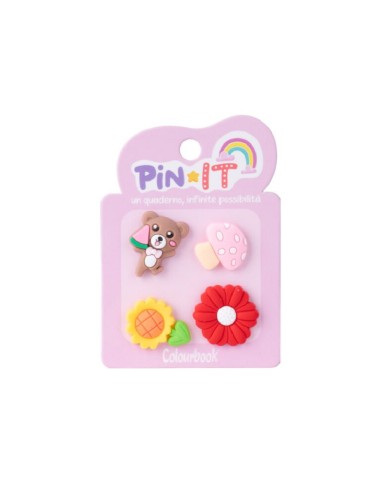 PIN IT - FLOWERS & BEARS