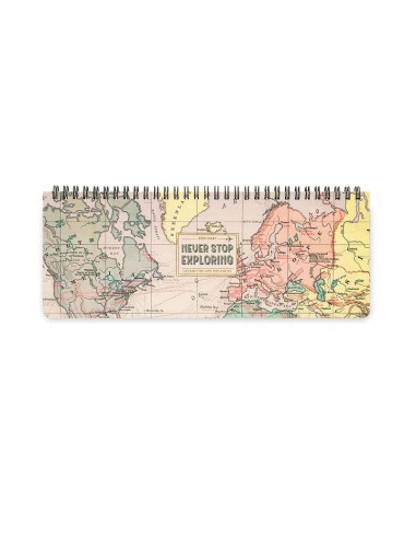 AGENDA 12 MESI LEGAMI - 2025 - DESK PLANNER TRAVEL