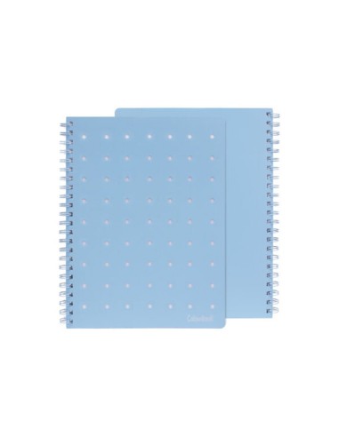 QUADERNO A SPIRALE A4 PIN IT RIG.5MM - ANGEL BLUE