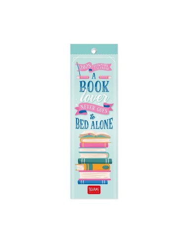 BOOKMARK CALENDAR 2025 LEGAMI - 5,5x18 BOOK LOVERS