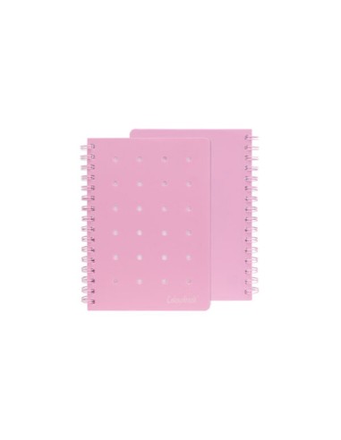 QUADERNO A SPIRALE A5 PIN IT RIG.5MM - ORCHID ROSE