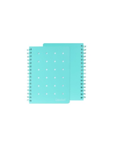 QUADERNO A SPIRALE A5 PIN IT RIG.1R - SKY BLUE