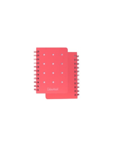 QUADERNO A SPIRALE A6 PIN IT RIG.5MM - RUBY RED