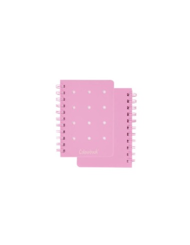 QUADERNO A SPIRALE A6 PIN IT RIG.5MM - ORCHID ROSE