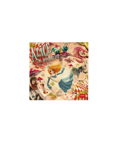 CALENDARIO DA PARETE 18x18 LEGAMI 2025 ALICE IN WONDERLAND