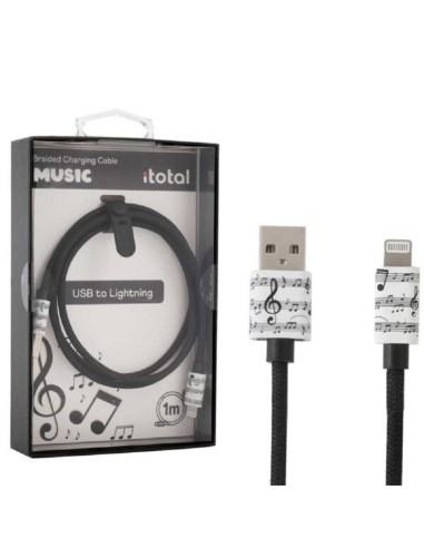 CAVO USB TO LIGHTNING MUSIC 1 MT