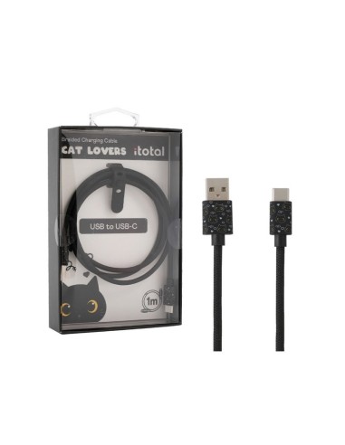 CAVO USB TO USB-C CAT NERO 1 MT
