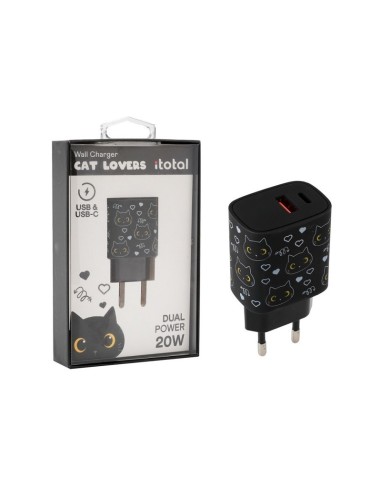 ADATTATORE USB & USB-C CAT NERO 1 MT