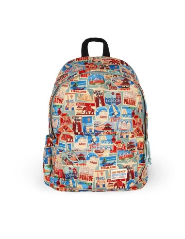 ZAINO MY BACKPACK LEGAMI TRAVEL STICKERS