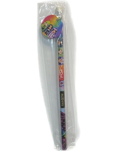 MATITA CON GOMMA PER CANCELLARE - RAINBOW
