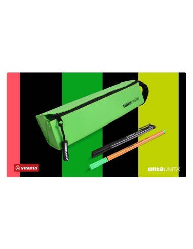 ASTUCCIO SQUADRATA TINTA UNITA - VERDE