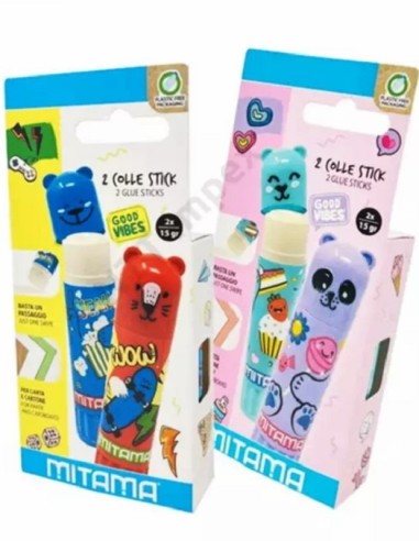 COLLA STICK 15 G FANTASY - SCATOLINA 2 PZ MITAMA