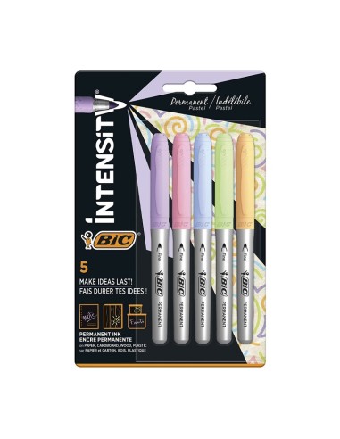 PENNARELLI INDELEBILI BIC INTENSITY 5 