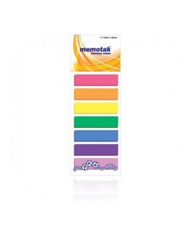 SEGNAPAGINA MEMOTAK 12X45 7 COLORI