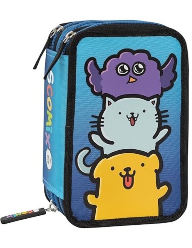ASTUCCIO 3 ZIP SCOMIX