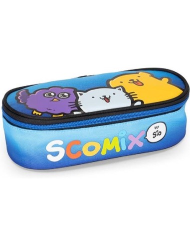 ASTUCCIO OVALE ANIMALI SCOMIX