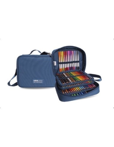 VALIGETTA ART-BOX PREMIUM TINTA UNITA BLU