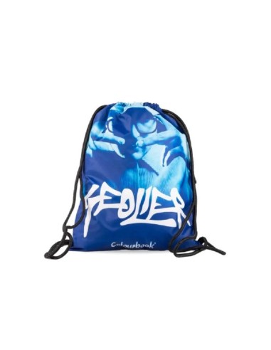 ZAINO CON COULISSE GEOLIER-BLU