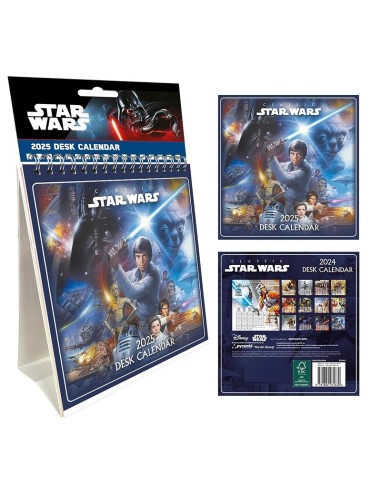 CALENDARIO DA SCRIVANIA 2025 - STAR WARS