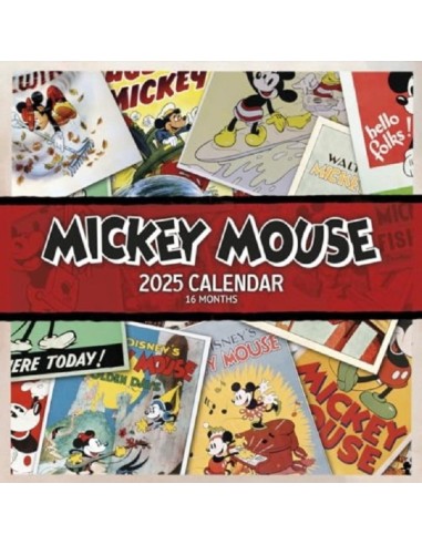CALENDARIO 16 MESI 2025 - MICKEY MOUSE