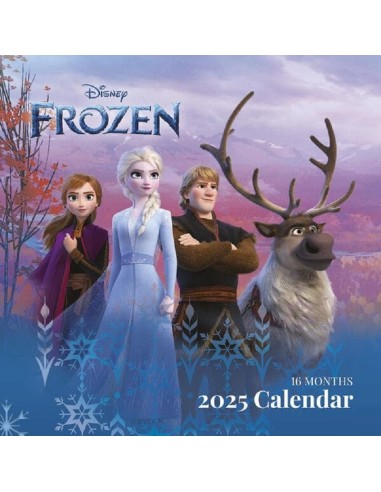 CALENDARIO 16 MESI 2025 - FROZEN