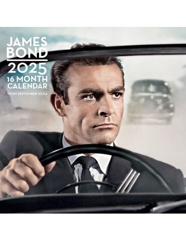 CALENDARIO 16 MESI 2025 - JAMES BOND