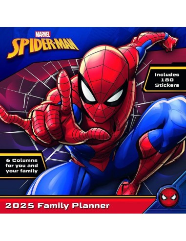 FAMILY PLANNER 2025 - MARVEL SPIDERMAN