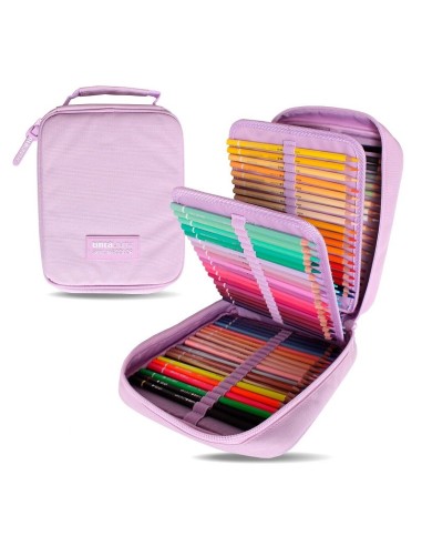 VALIGETTA TINTA UNITA SKYLINE COLOR ART BOX 110 COLORI ROSA