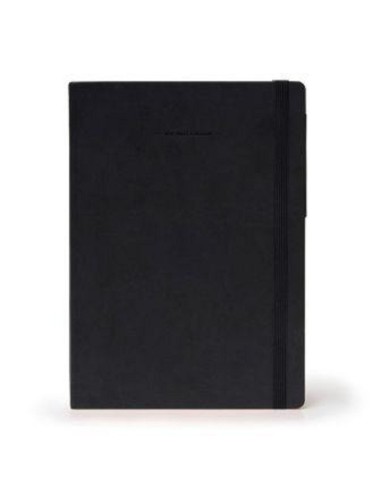 TACCUINO FOGLIO BIANCO- LARGE - NERO
